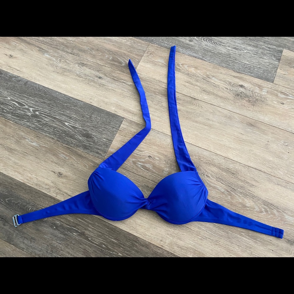 Collections by Catalina Blue Underwire Bikini Top